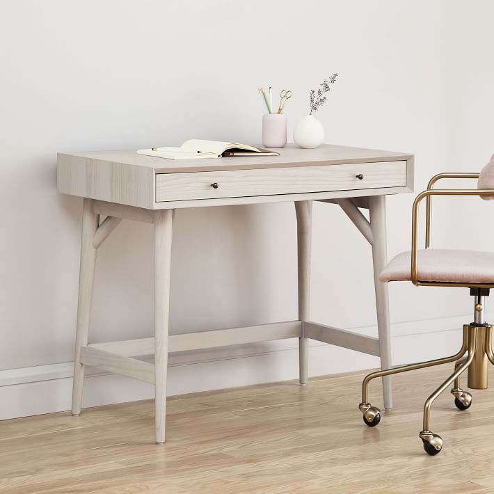 22 Best Stylish Small Desks 2020 The, Small Thin White Desk