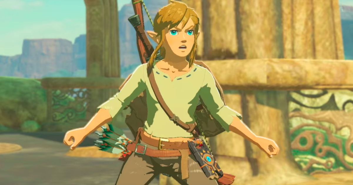 legend of zelda link turns into a girl