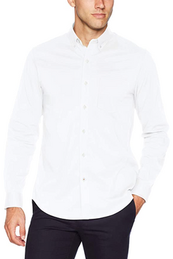Dockers Men's Long Sleeve Signature Comfort Flex Shirt