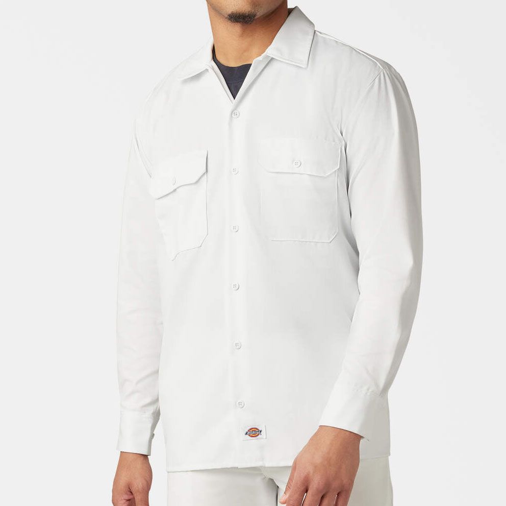 chinese dress ladies Mavi Men's Long Sleeve Dress Shirt In White – Mavi Jeans