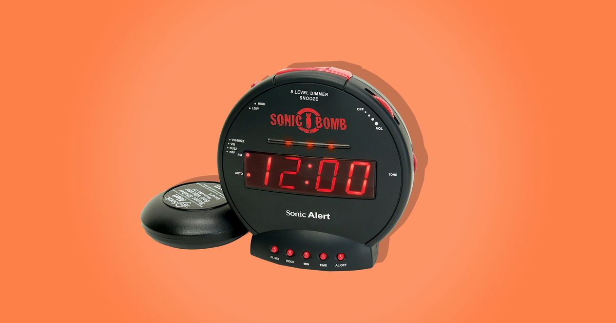 The Best Alarm Clock for Heavy Sleepers: the Sonic Bomb 2018