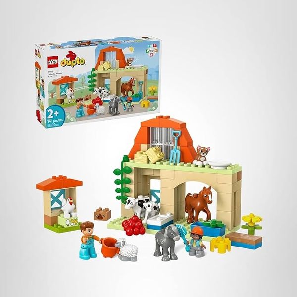LEGO DUPLO Town Caring for Animals at The Farm Playset