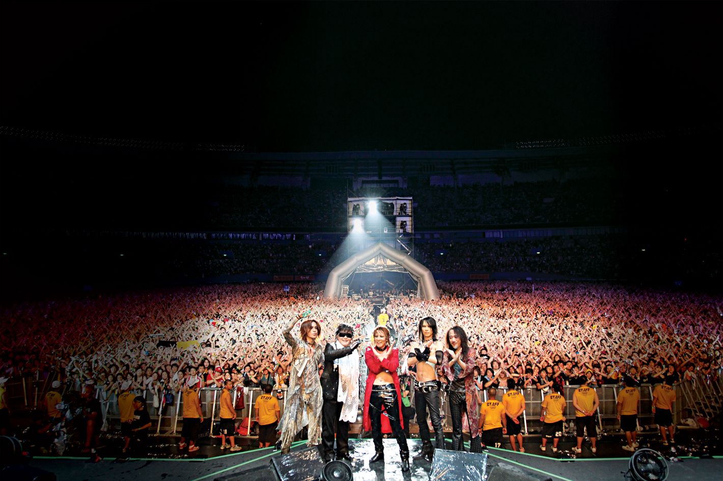 X Japan Plays in Front of 70,000 People at Home. Now They're