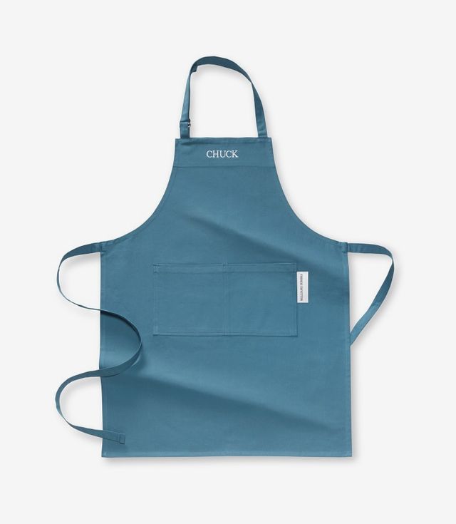 Williams Sonoma Classic Solid Personalized Apron, French Blue