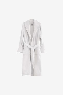 H by Frette Shawl-Collar Bathrobe With Piping