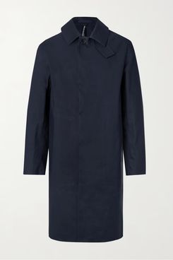 Mackintosh Oxford Bonded Cotton Three-Quarters Coat
