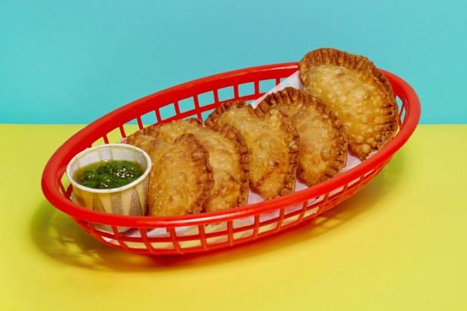 Santa Salsa's empanadas.