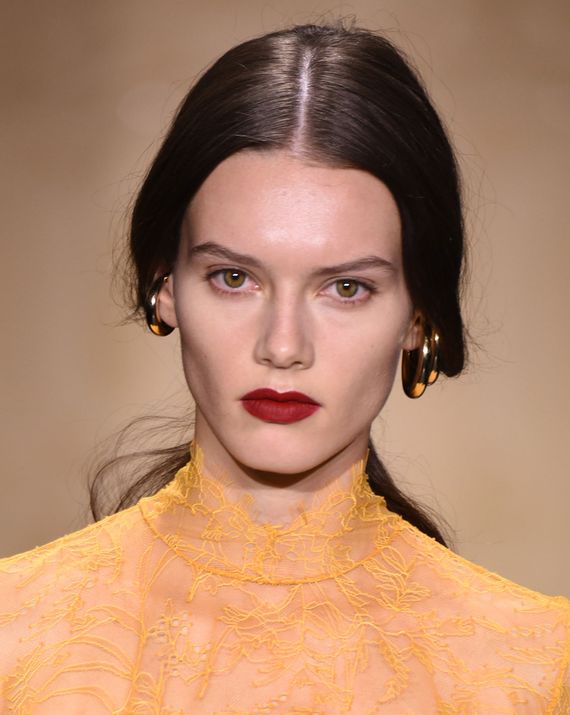 NYFW Fall 2019 Beauty Trend: So Many Center Parts