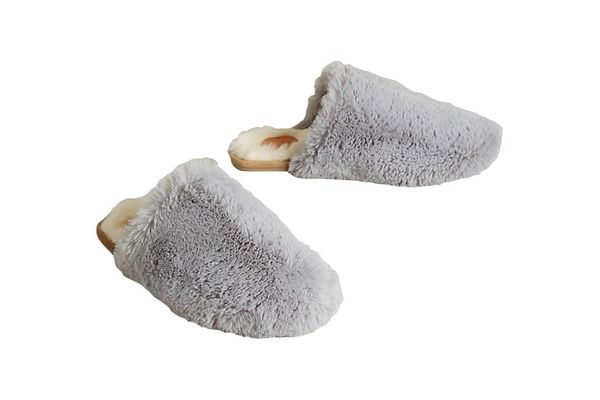Faux-Fur Slippers