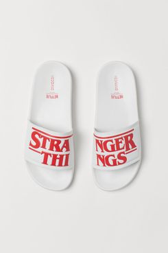 Stranger Things x H&M Pool Shoes