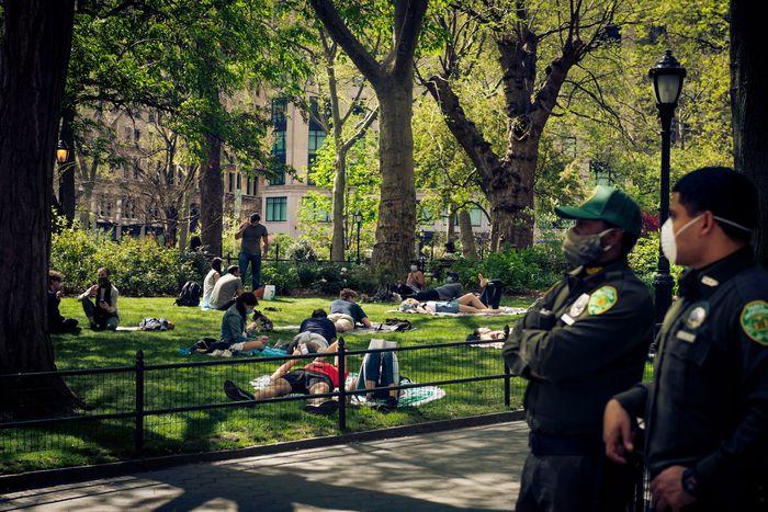 A First Glimpse of the Coronavirus Summer at Central Park