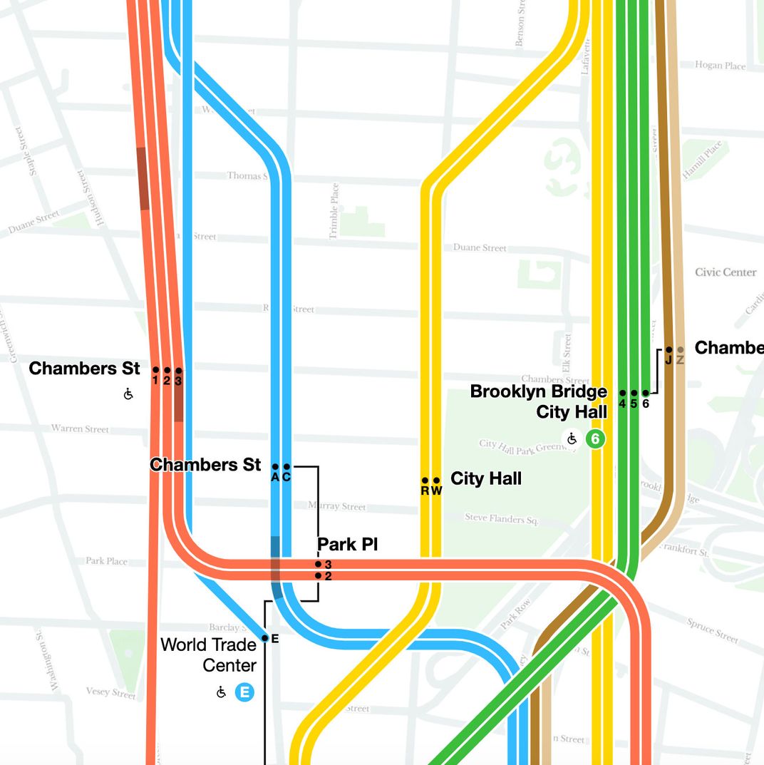 First Look New York S Digital Subway Map Comes Alive Today