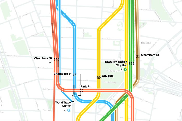 Nyc Subway Above Ground Map First Look: New York's Digital Subway Map Comes Alive Today