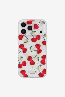 kate spade new york iPhone 18 Pro Case - Cherry Dot