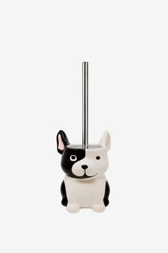 Isaac Jacobs Ceramic Dog Toilet Brush Holder