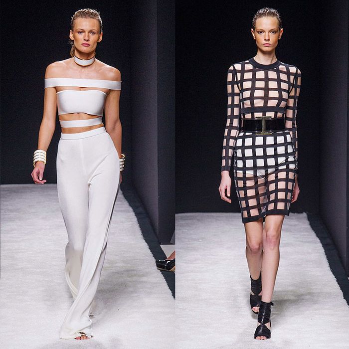 The Balmain Show Was A Tribute To Free The Nipple