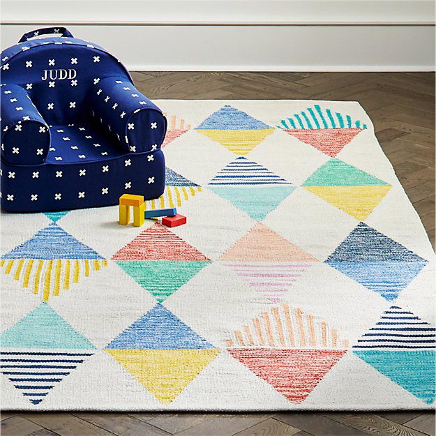 Childrens Star Rug Kids Playroom Mat Woven Carpet Rug Round Circle Small Large 
