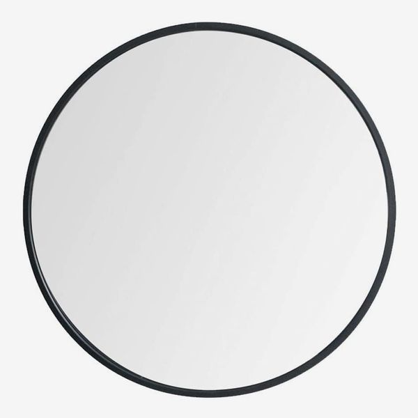 Beauty4U Round Metal Frame Mirror