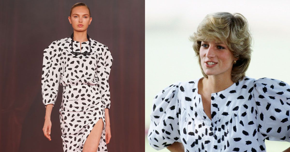 See Every Princess Diana Riff From Off White Spring 2018