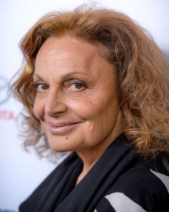 Diane Von Furstenberg’s Not Permanently Ditching the Tents