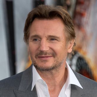 Actor Liam Neeson arrives for the premiere of 
