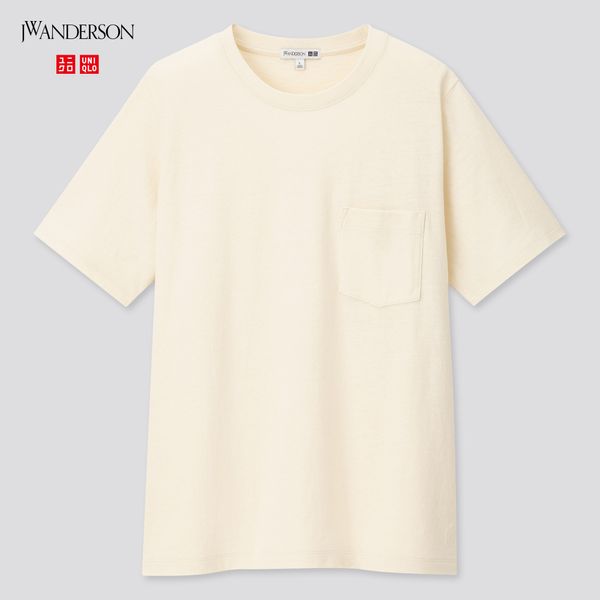 Uniqlo Women Linen Cotton Short-Sleeve T-Shirt (J.W. Anderson)