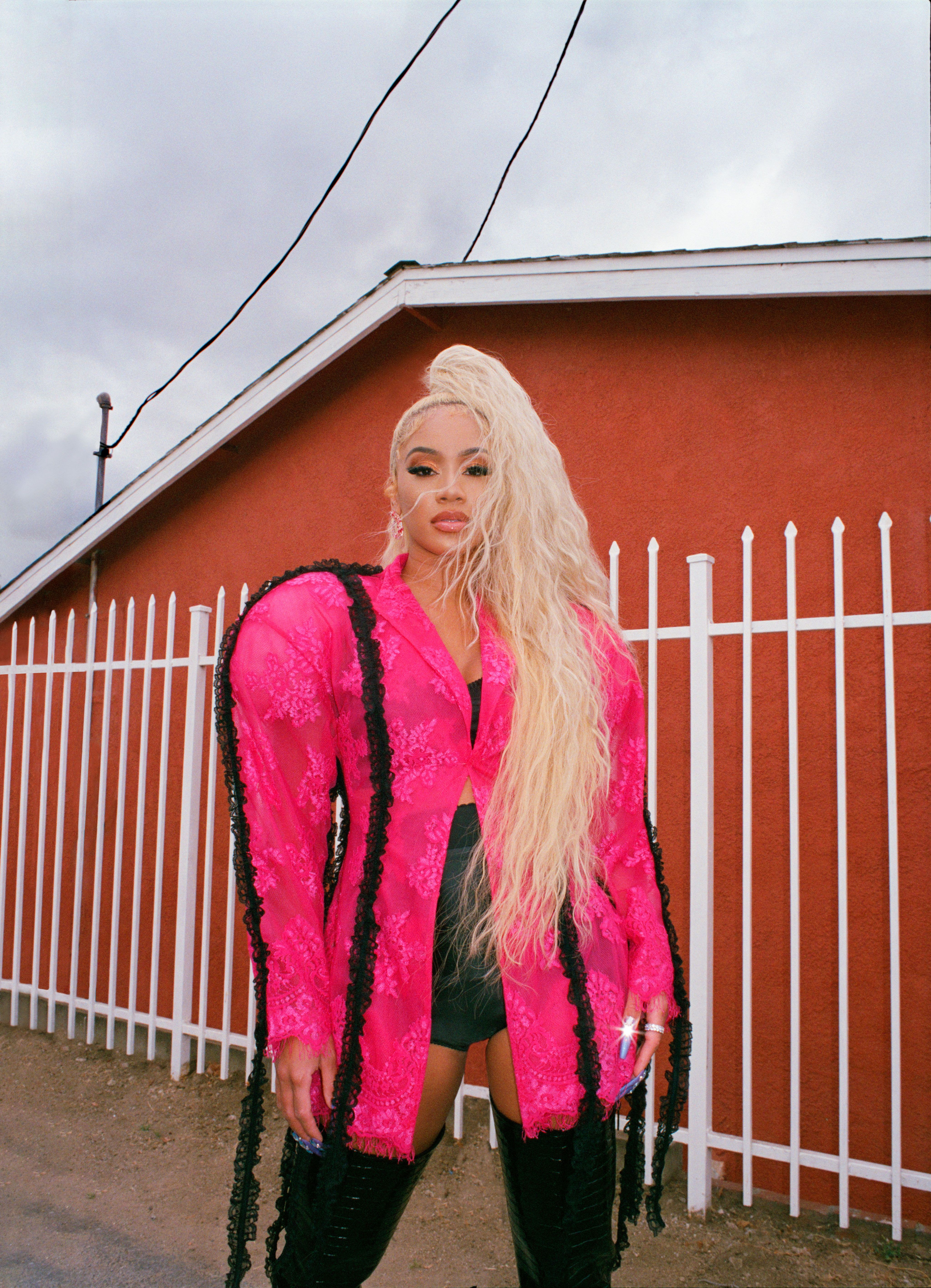 Saweetie on Pretty Bitch Music, Rapping, Dr pic image