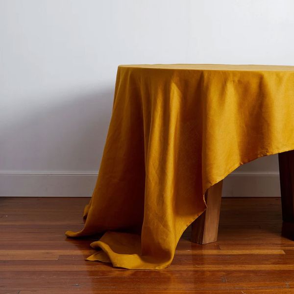 100% French Flax Linen Tablecloth