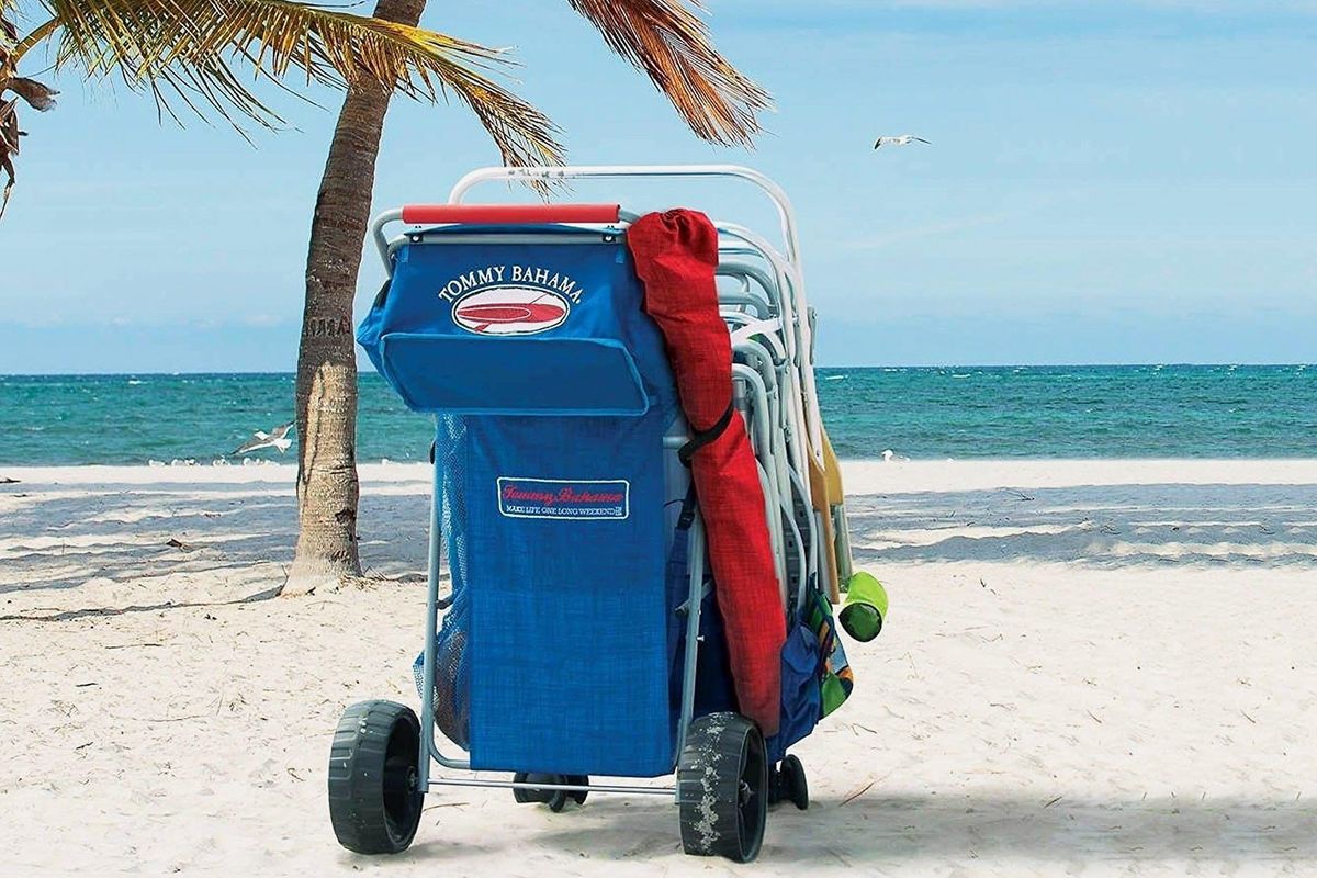 best beach cart to carry chairs