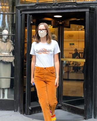 Celebrity Sightings In New York - August 14, 2022