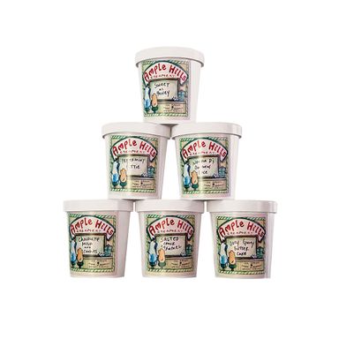 Ample Hills的冰淇淋是在布鲁克林生产的，但“咸脆焦糖”和“甜如蜜”可以送到美国的任何地方，就像米苏拉的表亲一样。