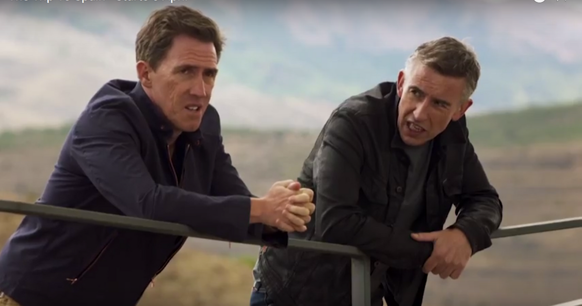 steve coogan wrist watch trip to greece