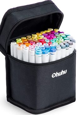 Ohuhu Double Tipped Alcohol Based Art Marker Set
