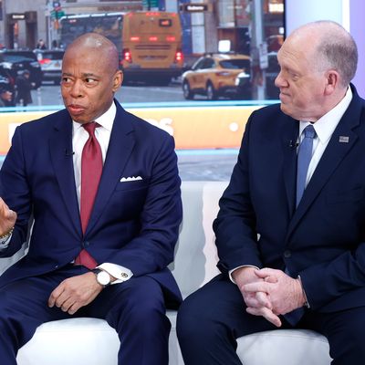 New York City Mayor Eric Adams Visits “Fox & Friends”