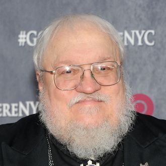 Author George R.R. Martin attends the 