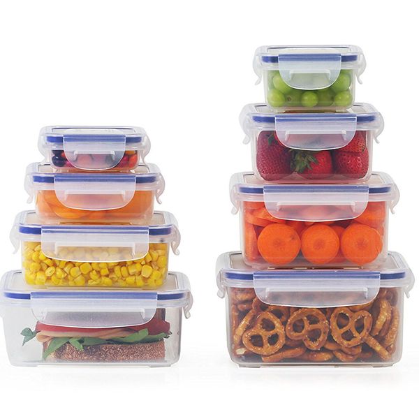 Pop it!  Food Storage Containers with Lids (Set of 8)