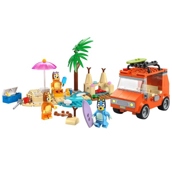 LEGO Bluey's Beach & Family Car Trip