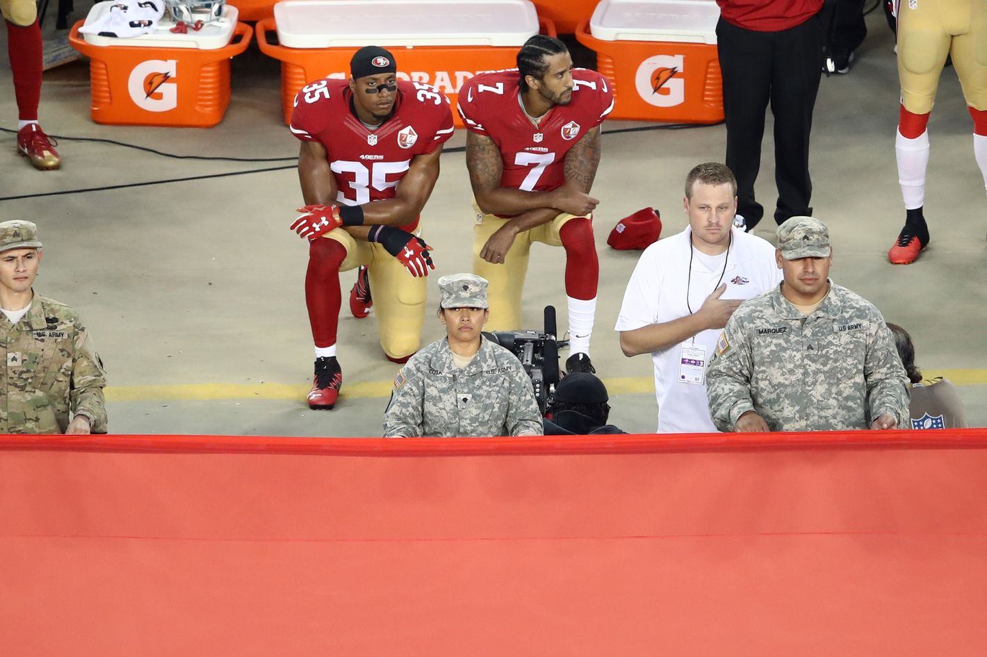 Colin Kaepernick's Protest Has Nothing to Do With the Military