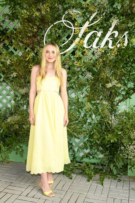 Saks Hosts Summer Soirée with Dakota Fanning at Sag Harbor Tavern in the Hamptons