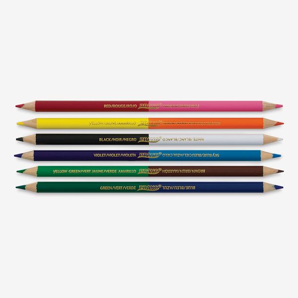 Prang Duo-Color Colored Pencils - Set 12