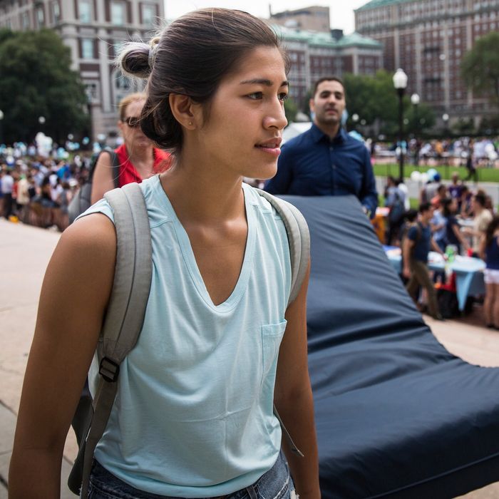 Columbia Student Carries Mattress Around Campus Until Her Alleged Rapist Is Expelled