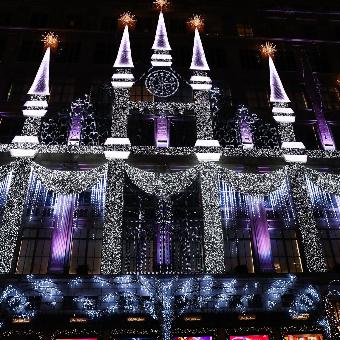 Saks Christmas Unveiling 2022 Saks Fifth Avenue's Holiday Windows Featured Michelle Obama