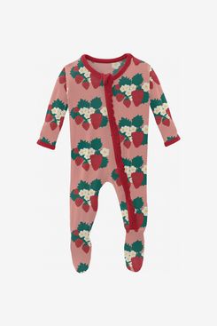 KicKee Pants Muffin Ruffle Fitted One-Piece Pajamas