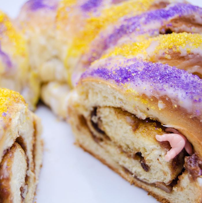 Some people aren't down with the king cake, even the Mardi Gras version.
