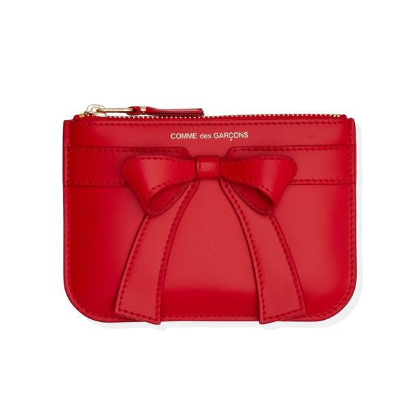 Comme Des Garçons Wallet Big Bow purse