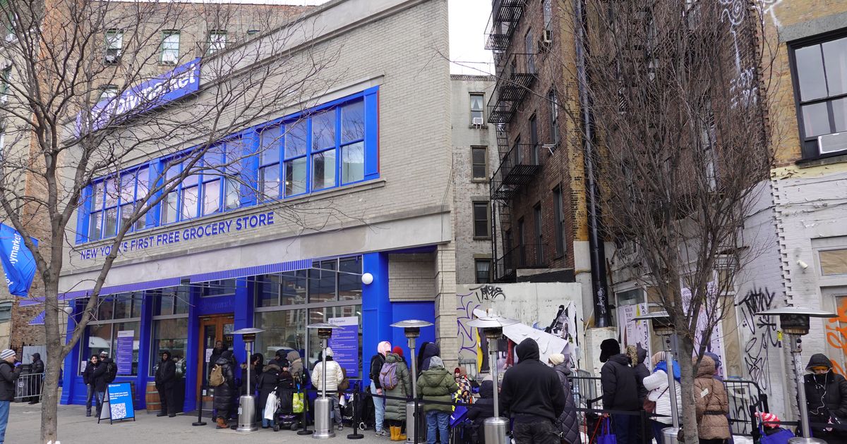 The Bleak Scene at Polymarket's 'Free Grocery Store'
