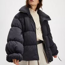 Free People Solid Cotton Candy Puffer