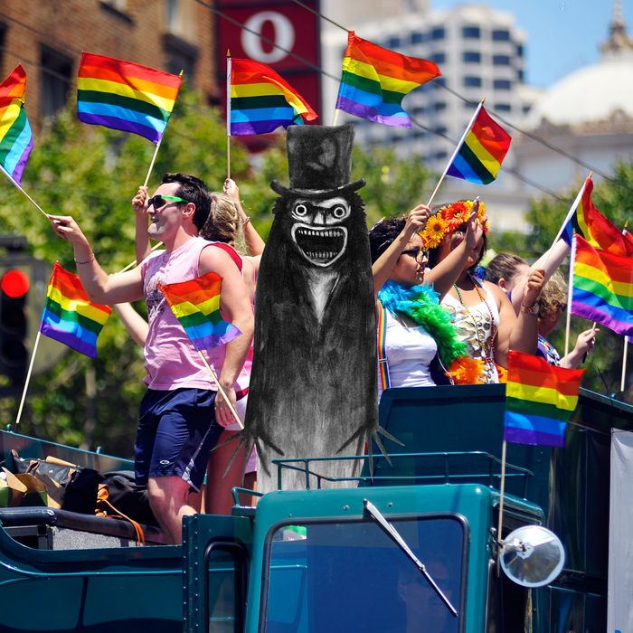 why is babadook a gay pride symbol