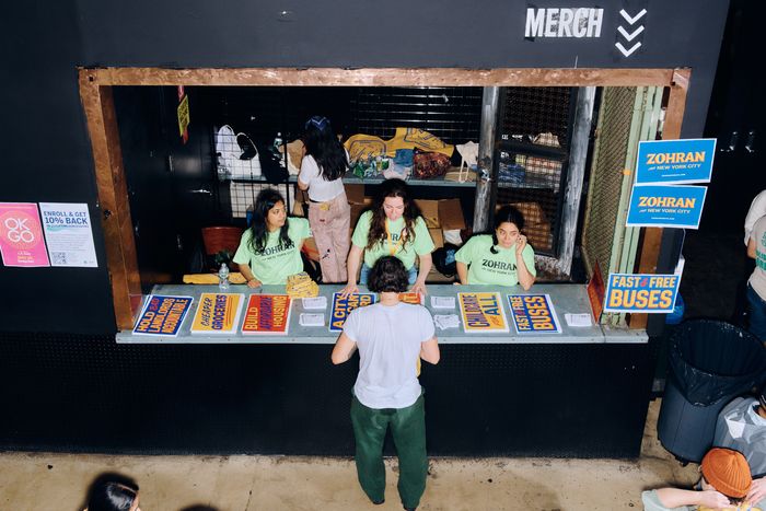 Mamdani's campaign took in as much money as it was allowed, after which merch was handed out gratis.