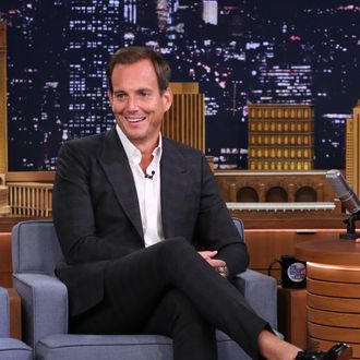 THE TONIGHT SHOW STARRING JIMMY FALLON -- Episode 0103 -- Pictured: Actor Will Arnett on August 7, 2014 -- (Photo by: Douglas Gorenstein/NBC/NBCU Photo Bank)